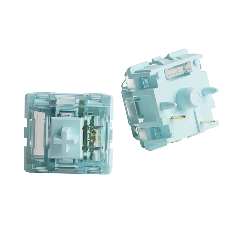 MonsGeek V5 Creamy Blue Pro Switch-uri Lubrifiate