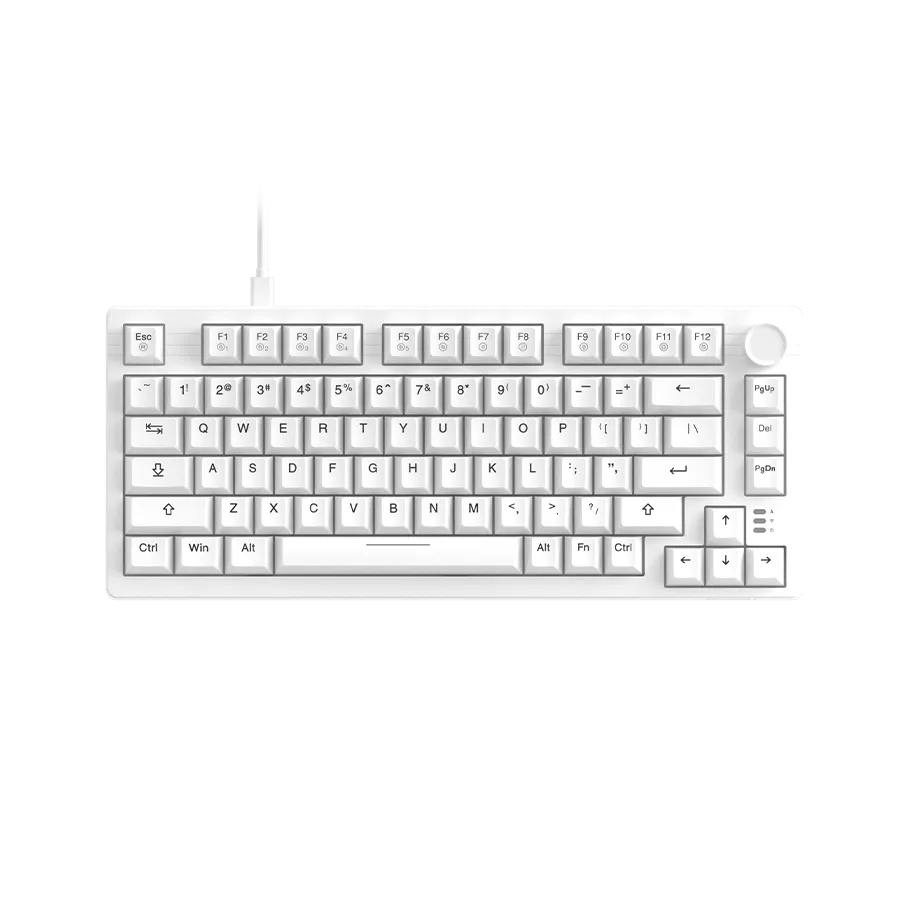 Dareu EK75 tastatura gaming 75% neagra rainbow