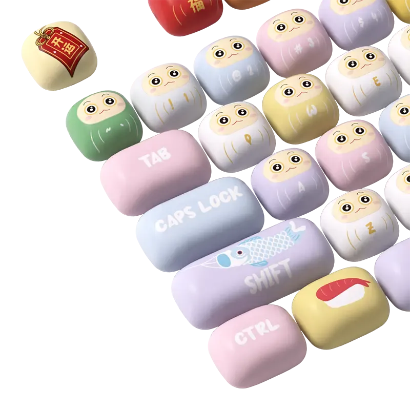 MonsGeek Good Luck Charm set taste 138 PBT