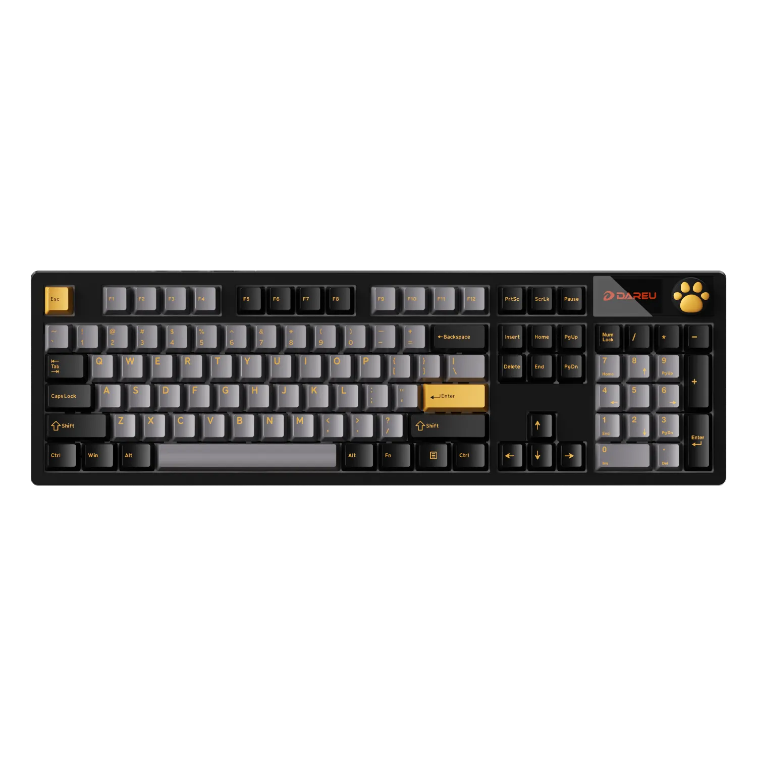 Dareu A104 Master tastatura gaming retro full-size 8K