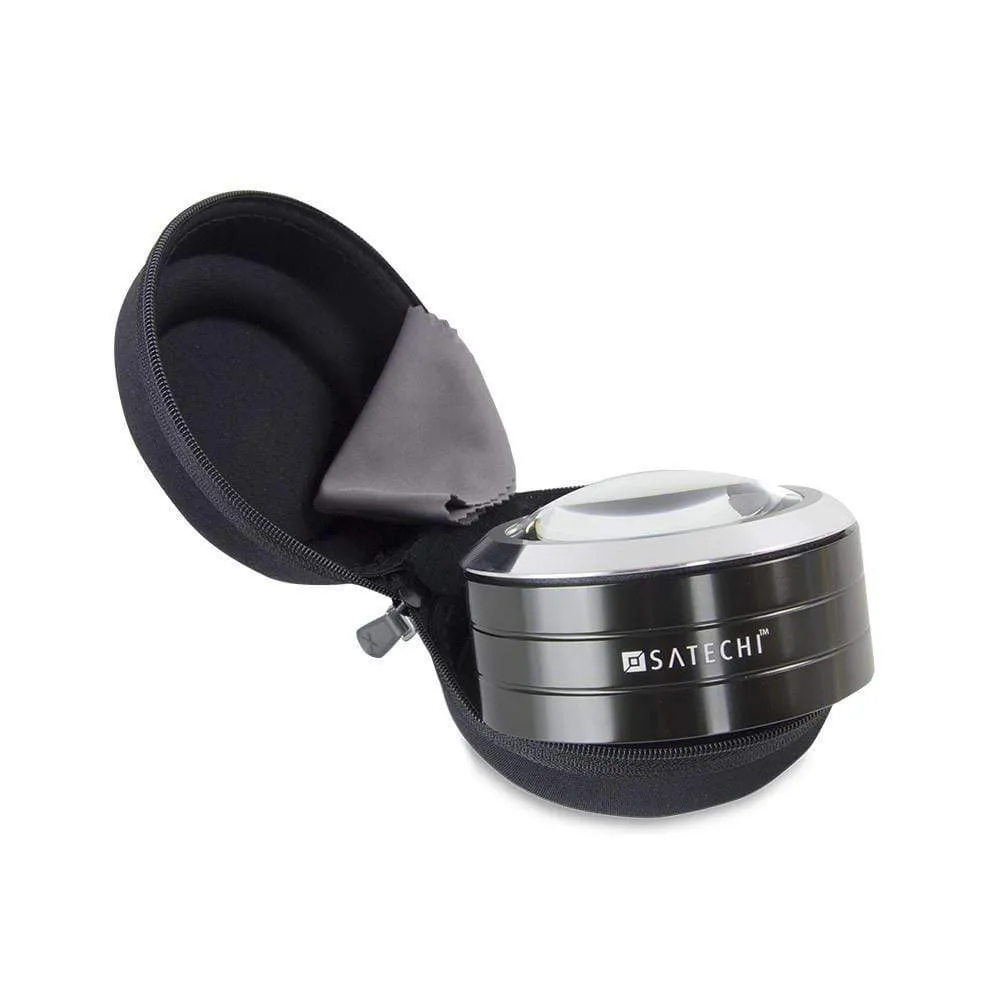 Satechi ReadMate lupa birou LED 5x neagra