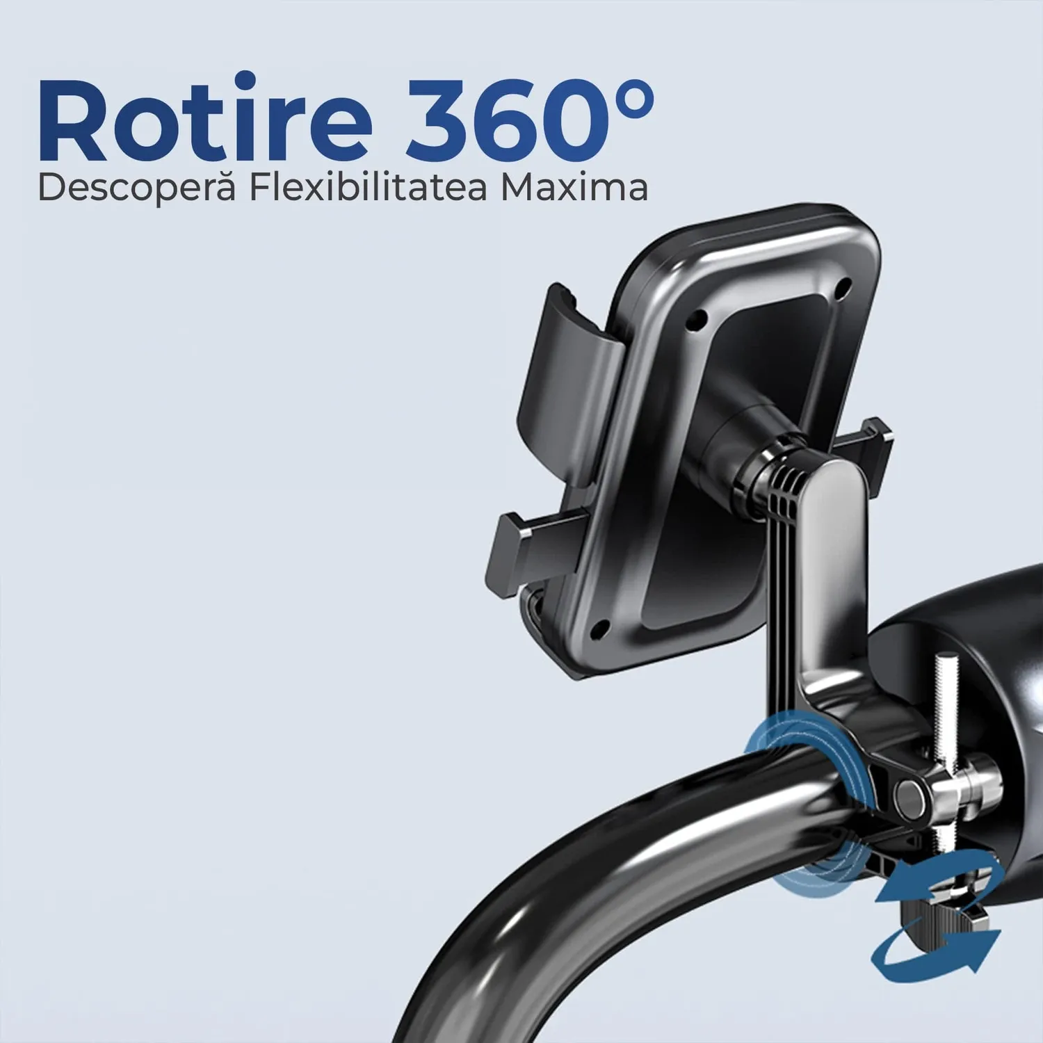 Timebox suport husa telefon bicicleta negru 360 grade