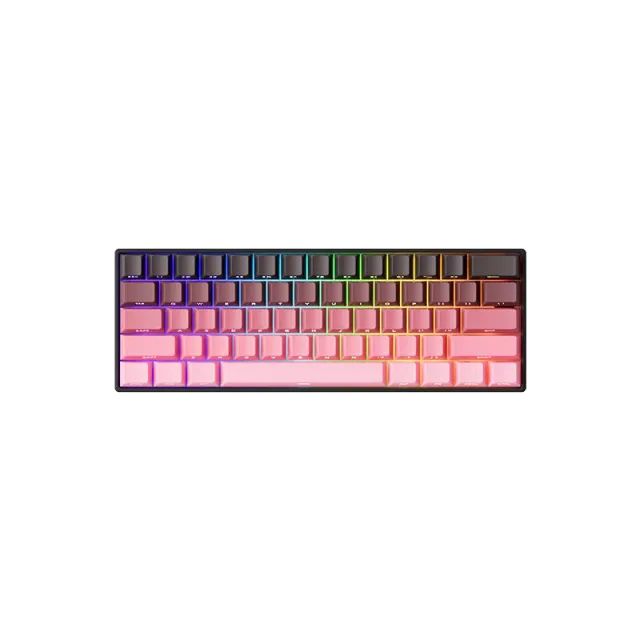 MonsGeek FUN60 Black Pink Gradient tastatura mecanica 60%