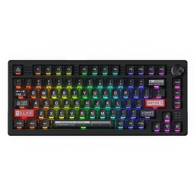 Dareu EK75 RT tastatura gaming magnetica neagra