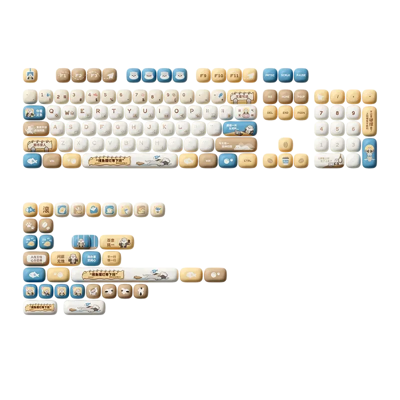 MonsGeek OtterHustle set keycap-uri 138 taste