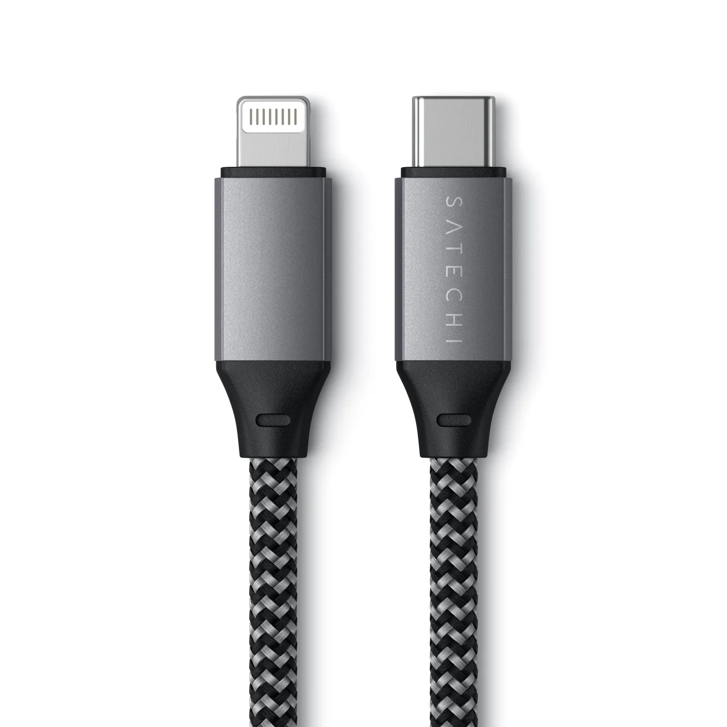 Satechi USB-C la Lightning cablu 25 cm gri incarcare rapida