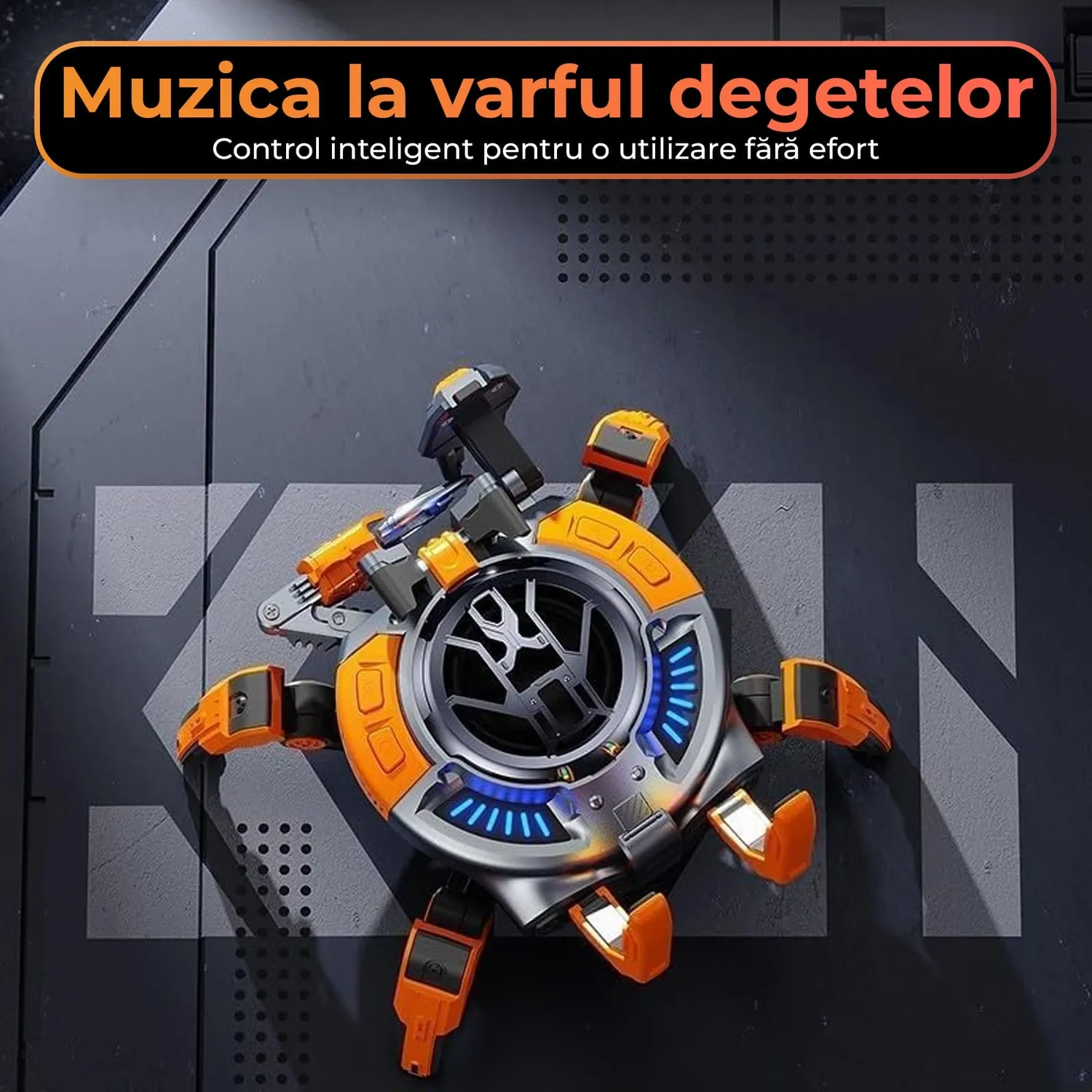 Boxă portabilă Timebox RGB Bluetooth 5.0 10W stereo