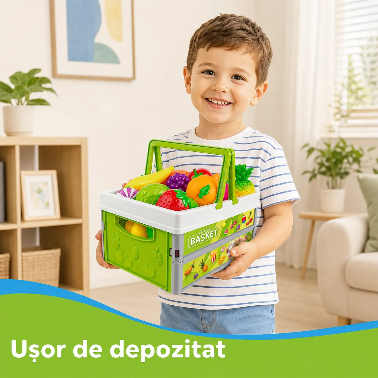 Timebox Set Joaca Educativ Alimente Fructe