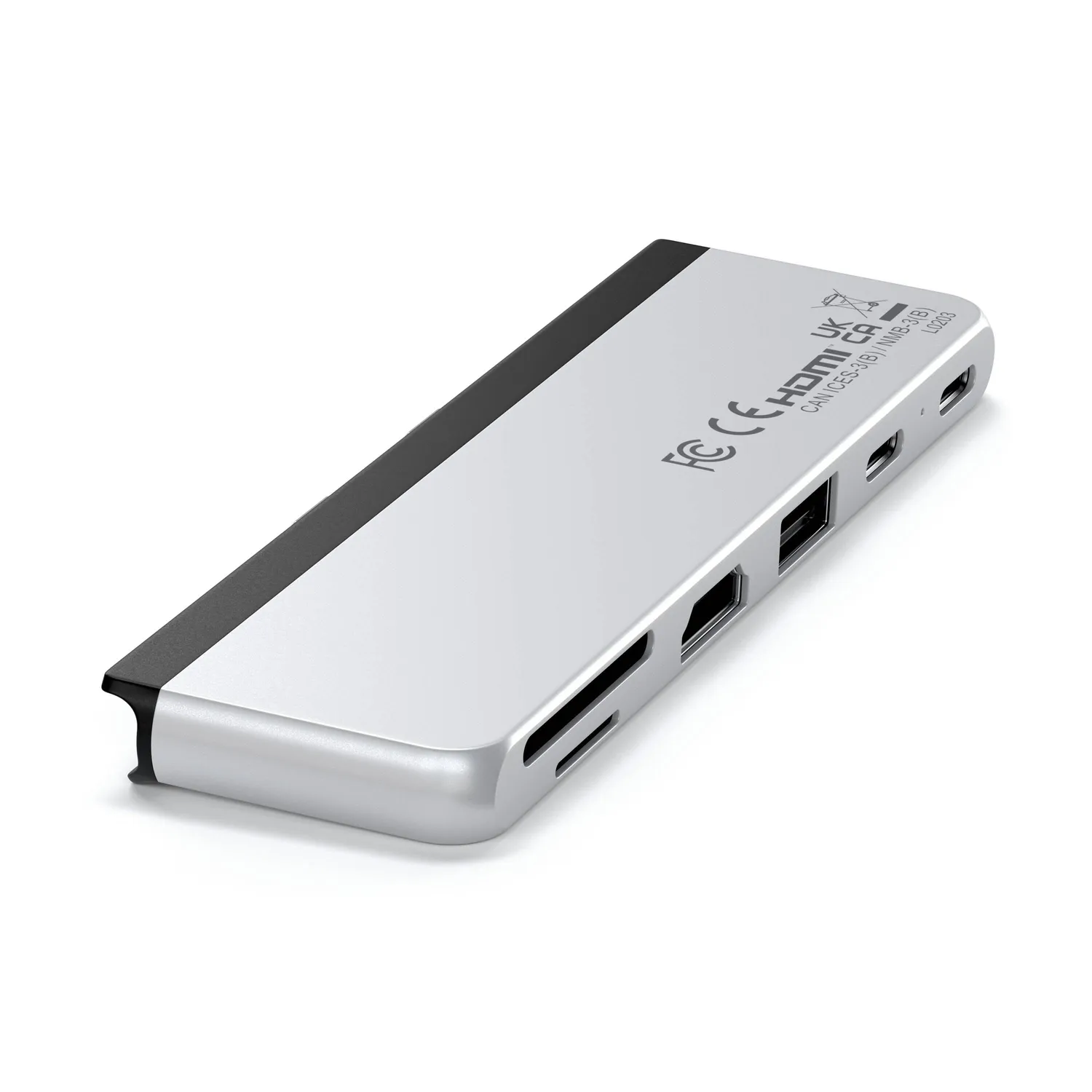 Satechi Dual USB-C hub Surface Pro 6 porturi 100W