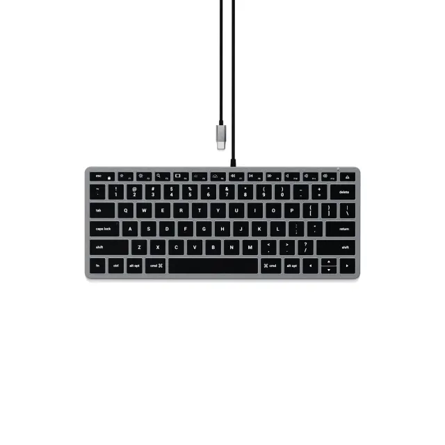 Satechi Slim W1 tastatura iluminata Space Gray