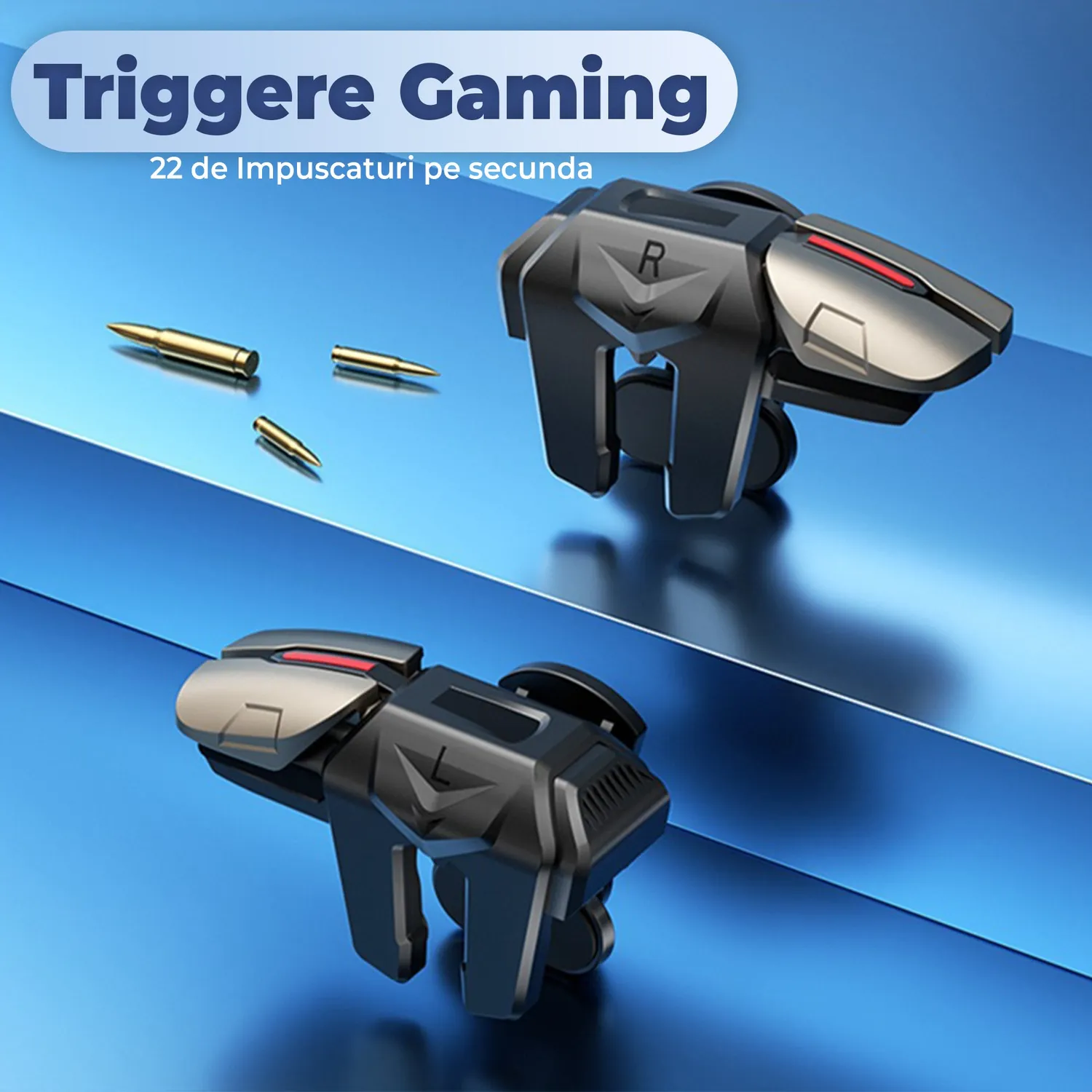 Gamepad Timebox Bluetooth gri 6 butoane mobil