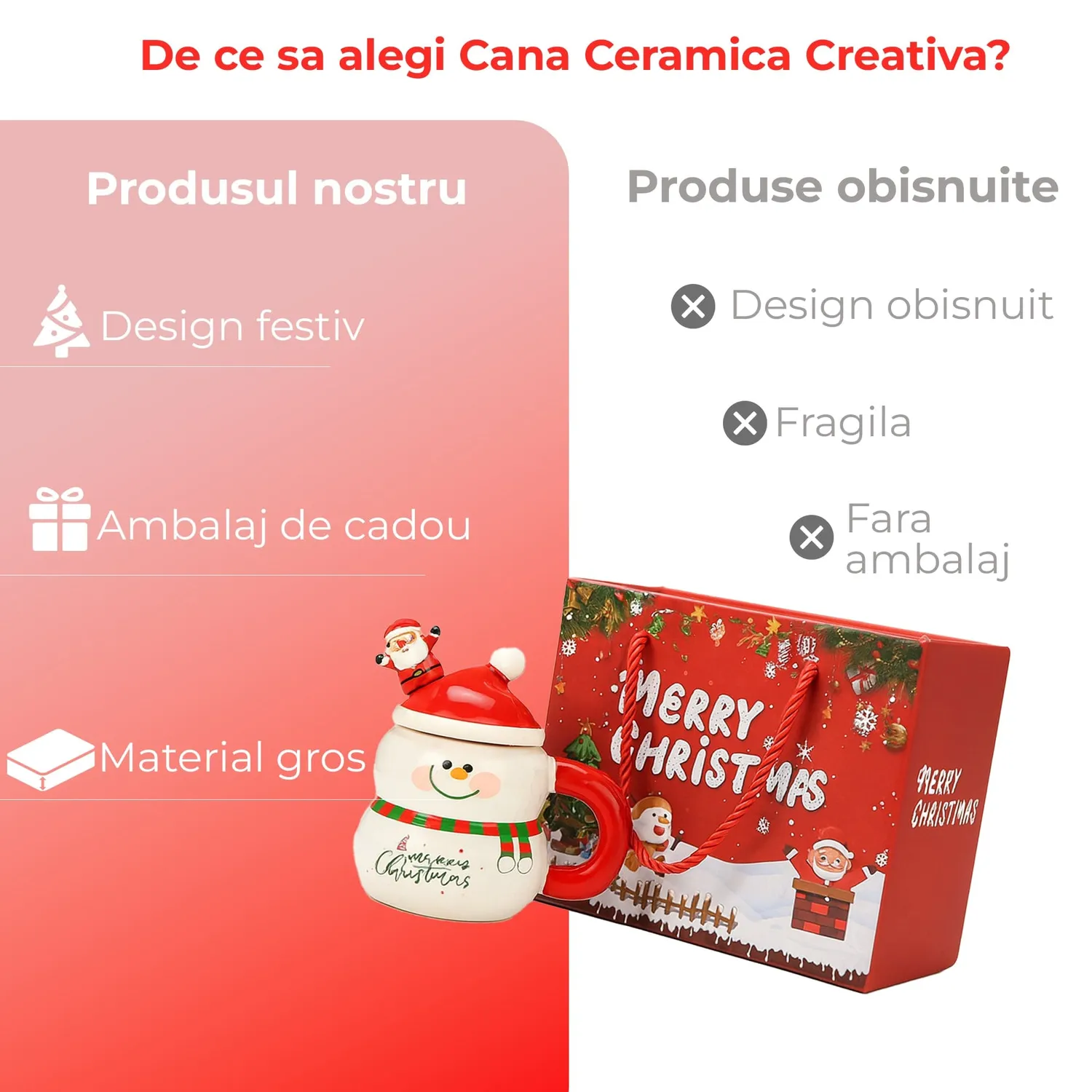Timebox Om de Zapada cana ceramica alba 400ml