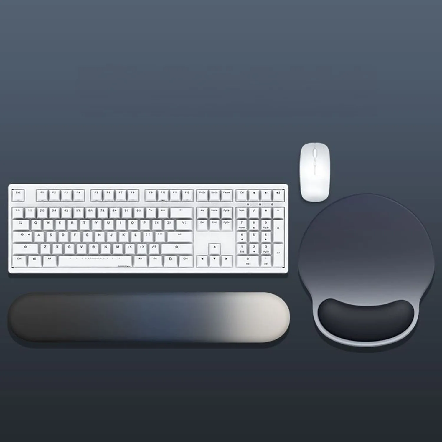 Timebox Mousepad ergonomic spuma memorie negru wrist rest