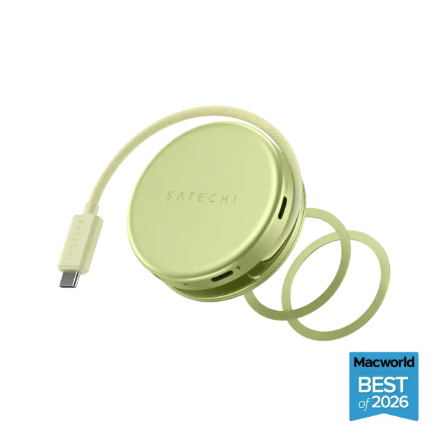 Satechi OntheGo adaptor hub USB-C 5-in-1 HDMI 4K Argintiu