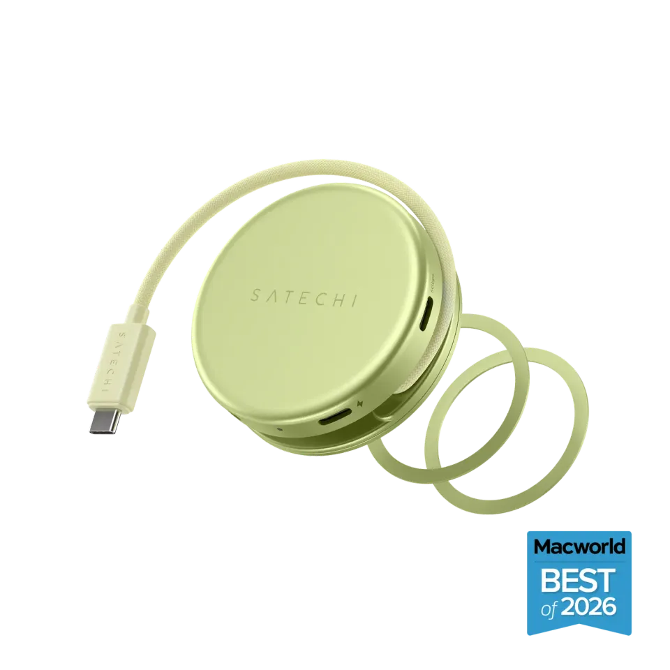 Satechi OntheGo adaptor hub USB-C 5-in-1 HDMI 4K Argintiu