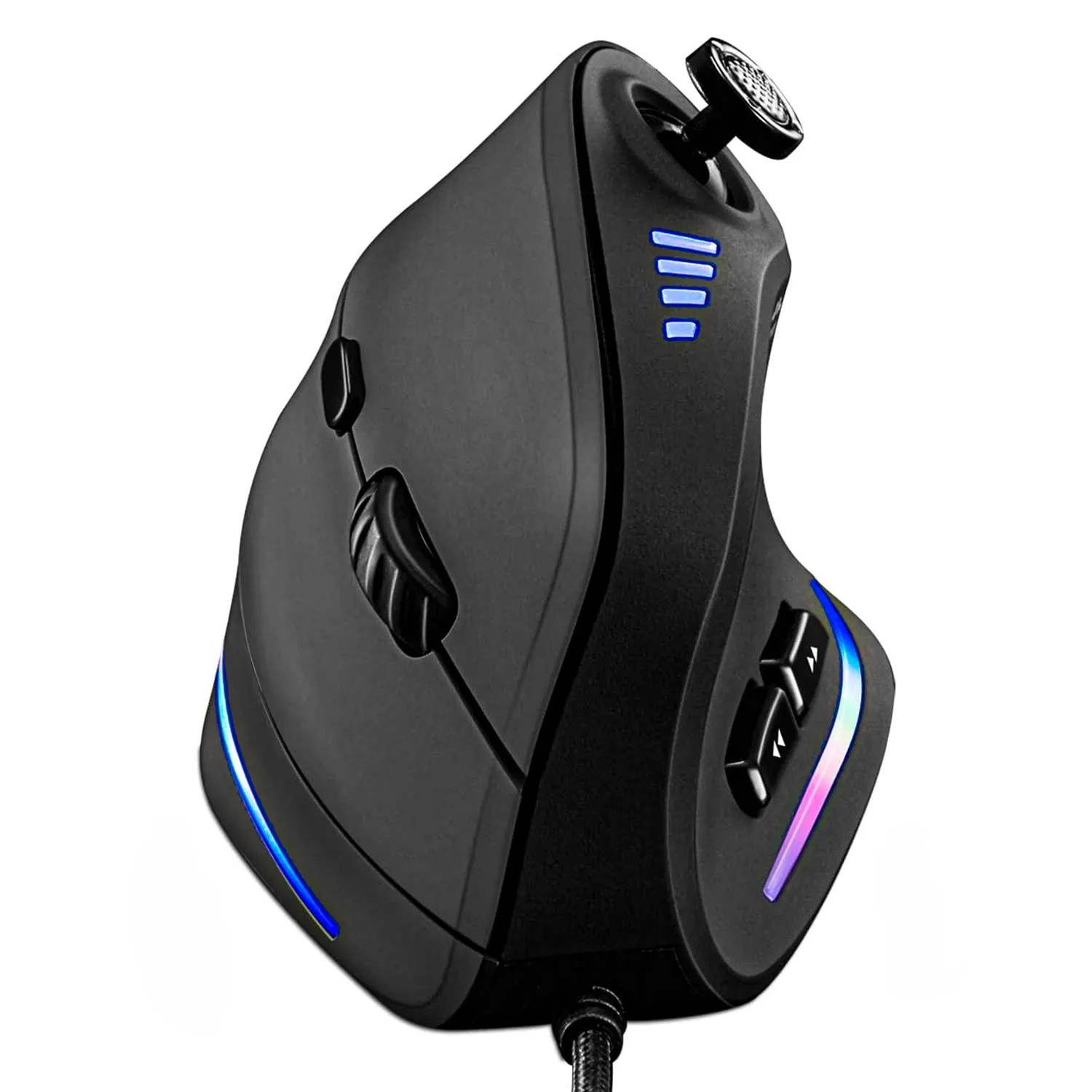 Timebox Vertical mouse gaming 10000 DPI negru RGB
