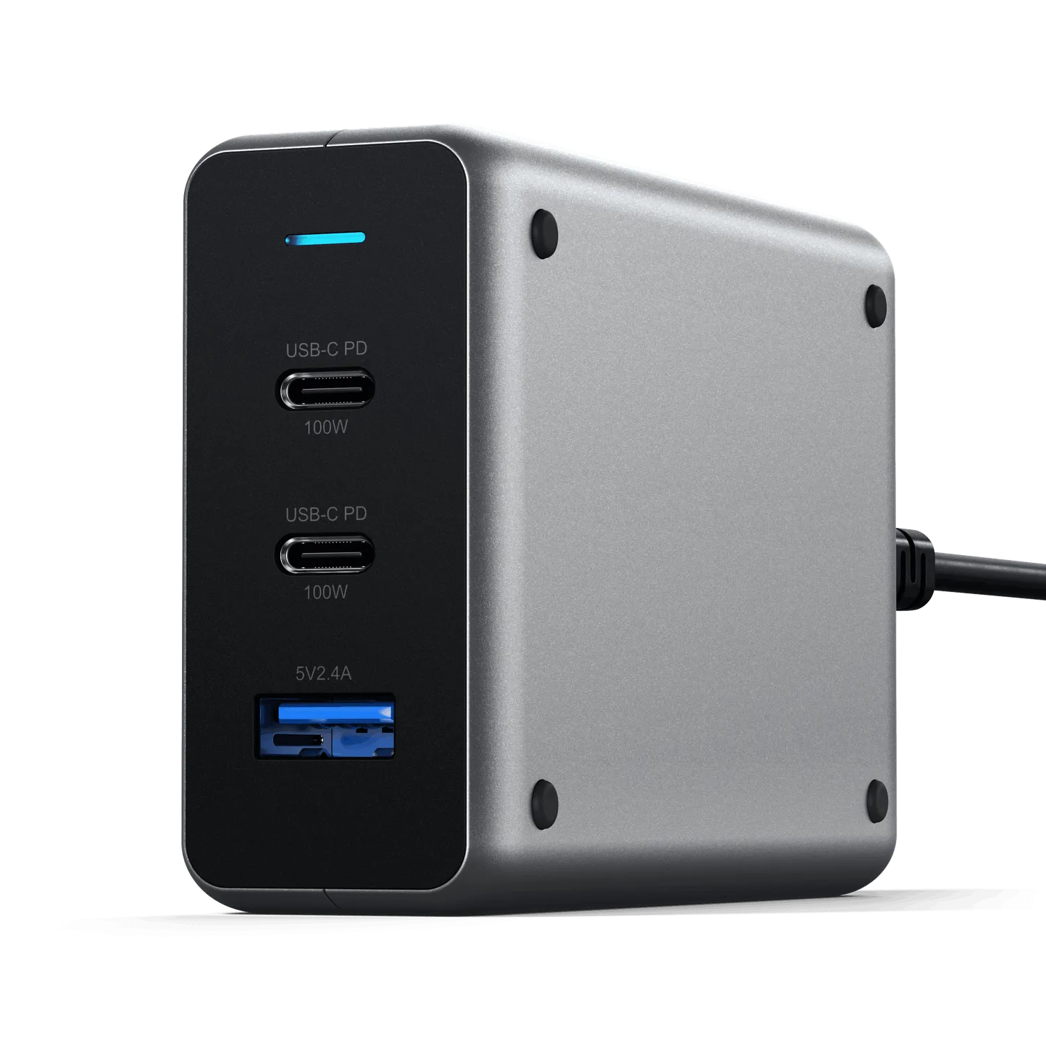Satechi 100W USB-C PD incarcator GaN compact EU