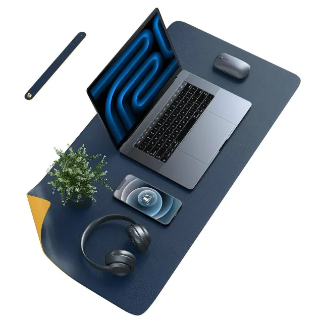 Timebox XXL mousepad gaming piele PU 80x40 impermeabil