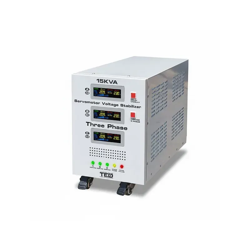 Stabilizator 15KVA-SVC 12kW trifazat servomotor TED000101