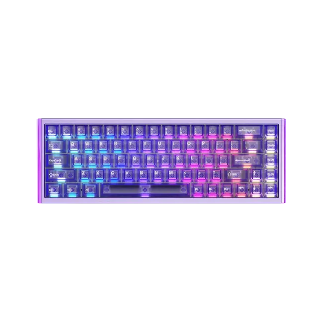 Dareu COOL68 Pro tastatura gaming mov aluminiu 8KHz