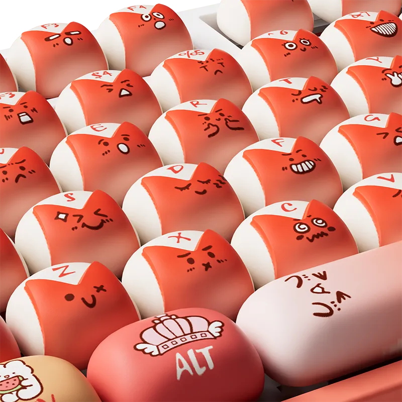 MonsGeek Bunny Apple set keycapuri 137 taste
