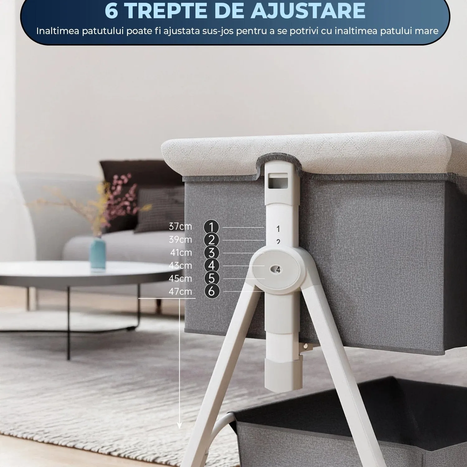 Timebox set Nou-Nascut patut pliabil portabil maro 3 piese