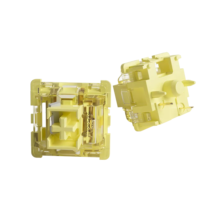 MonsGeek V3 Creamy Yellow Pro switch tastatura galben lubrifiat