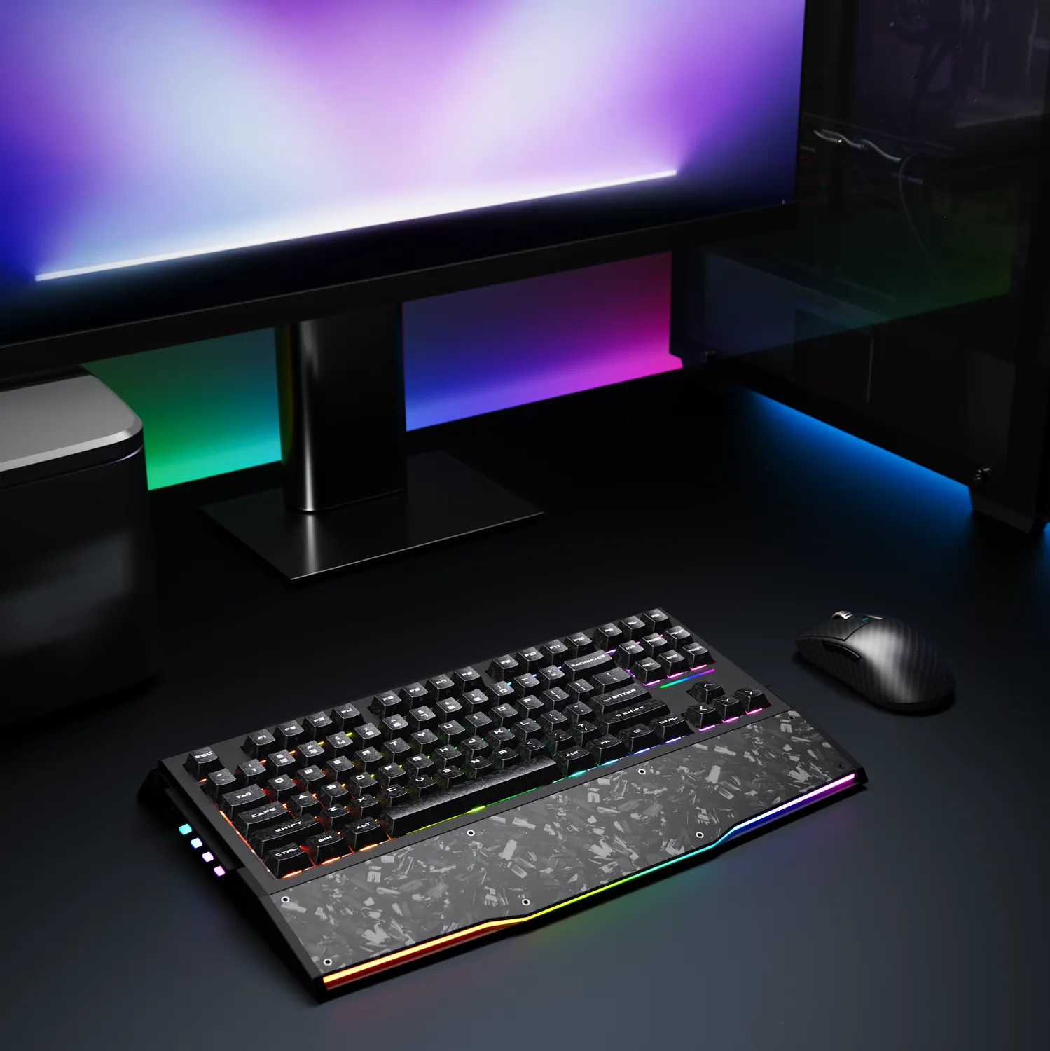 Dareu GT87 tastatura gaming Neagra magnetica