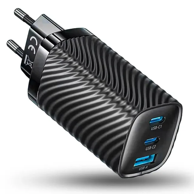 Timebox C 3 incarcator retea 65W negru 3 porturi