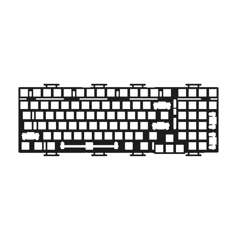 MonsGeek M2 Plate placa tastatura metal