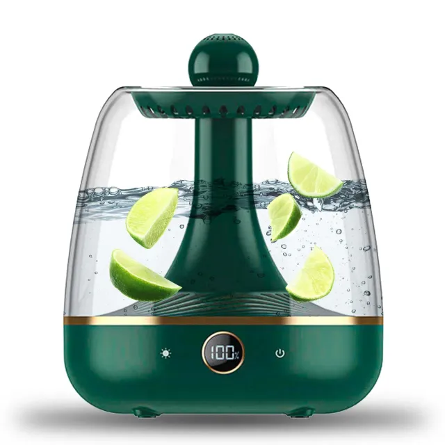 Timebox Difuzor Ulei Esential 1600ml Verde Umidificator aromatic