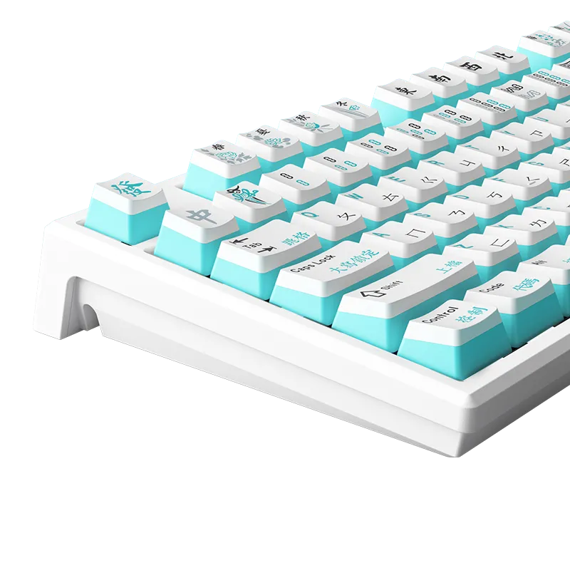 MonsGeek MG108W Mahjong tastatură wireless RGB