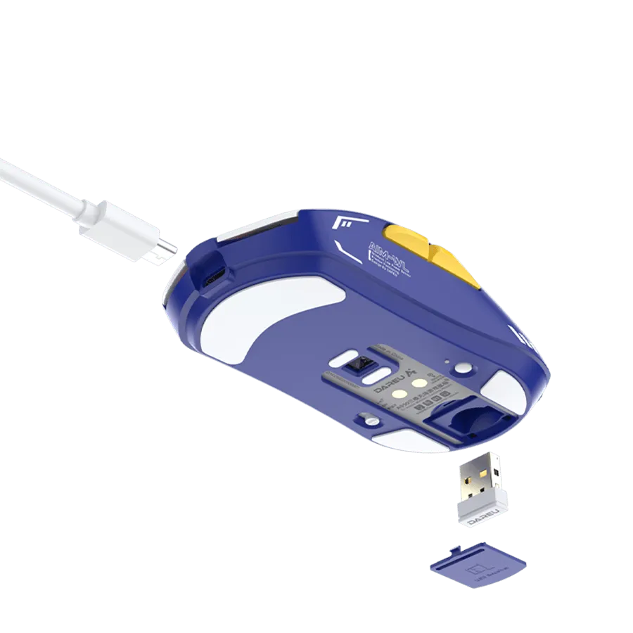 Dareu A950 mouse gaming negru cu dock RGB
