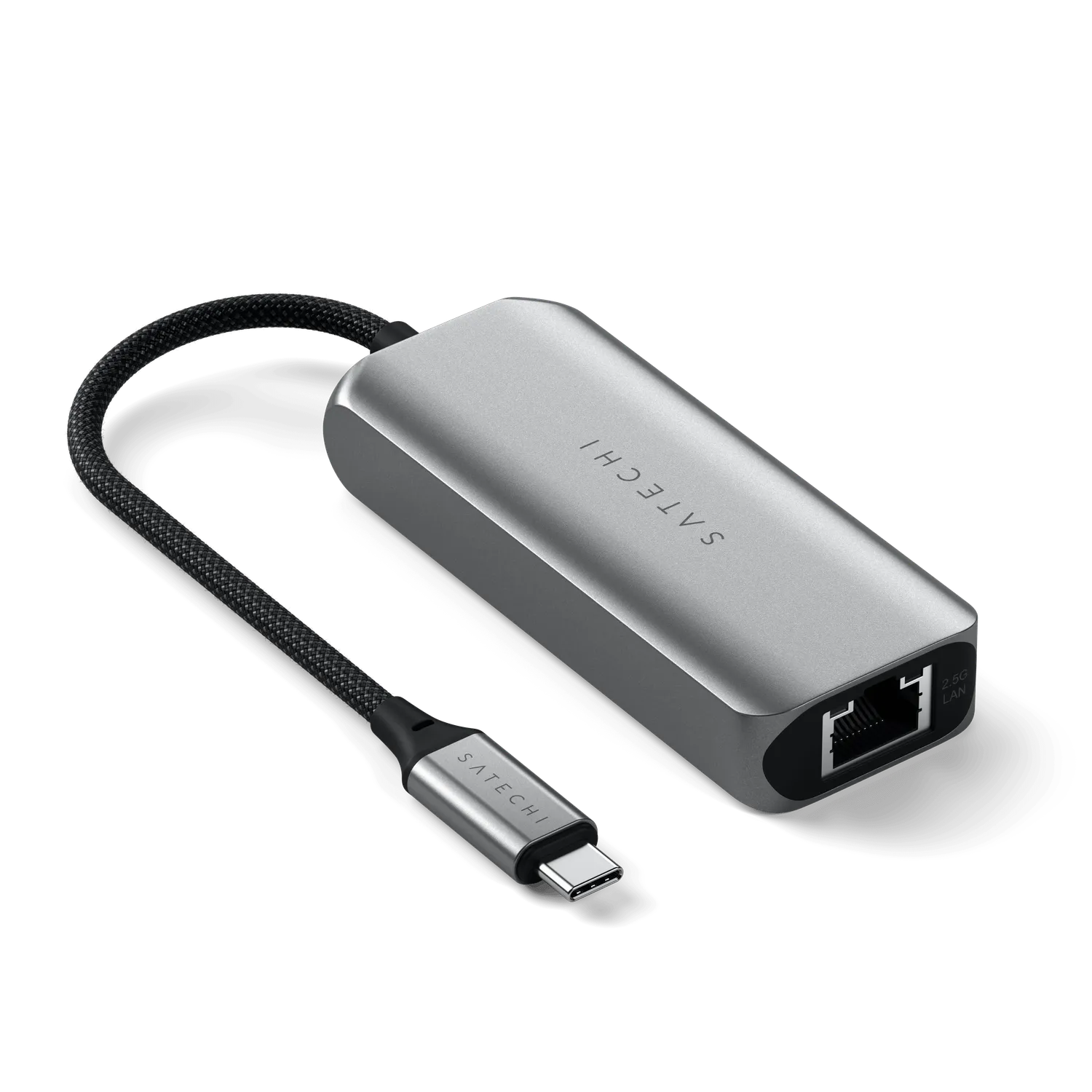 Satechi hub USB-C 4în1 ethernet 2.5Gb viteză mare