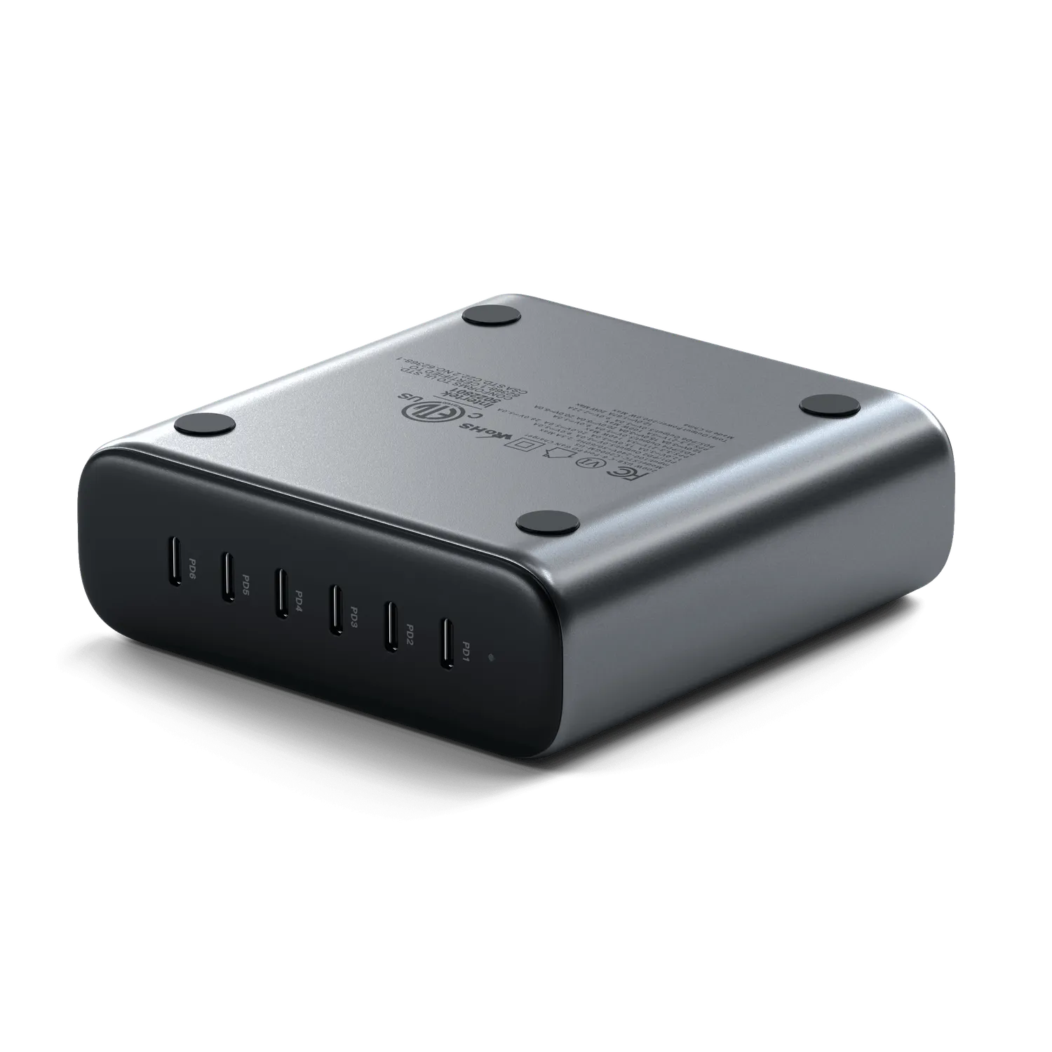 Satechi 200W incarcator USB-C 6 porturi GaN EU rapid