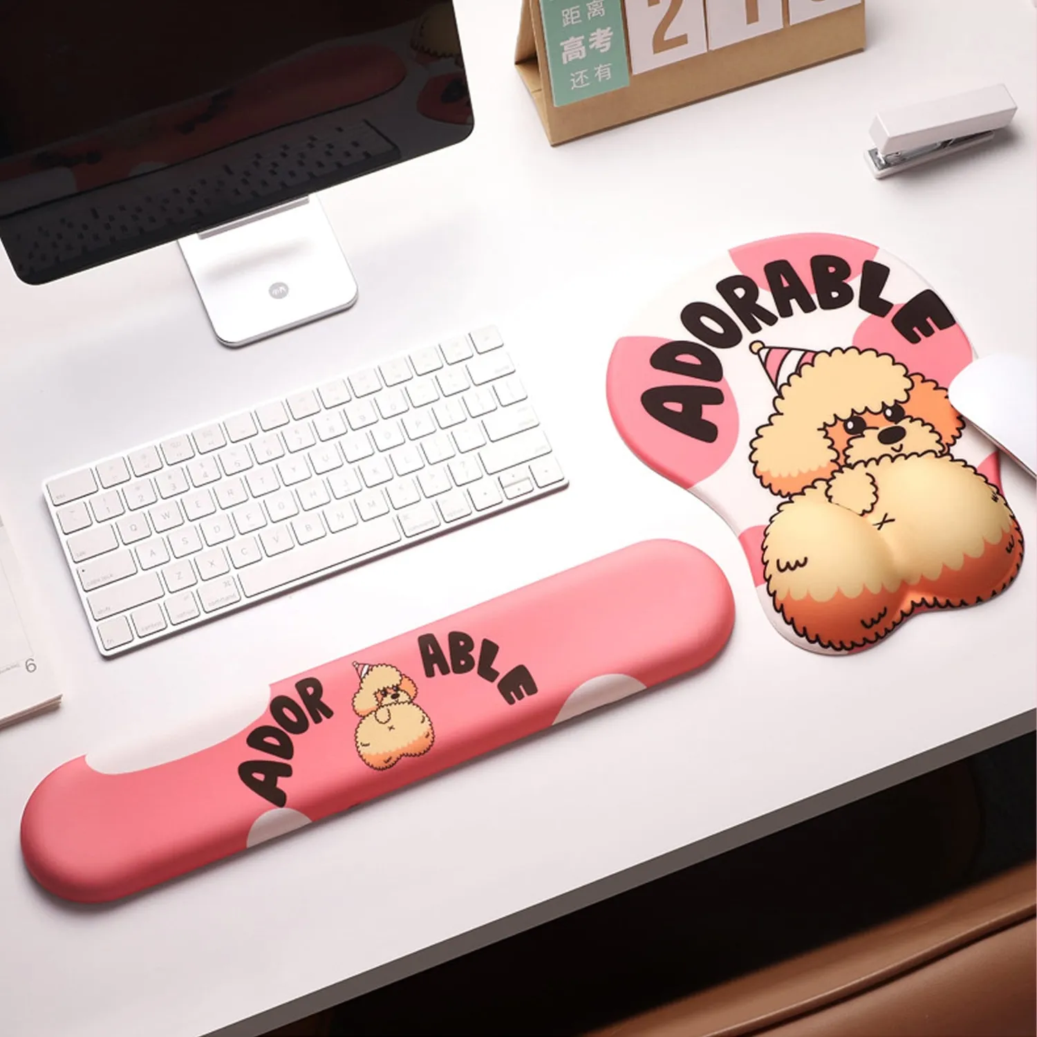 Timebox Mousepad Ergonomic Puppy Wrist Rest