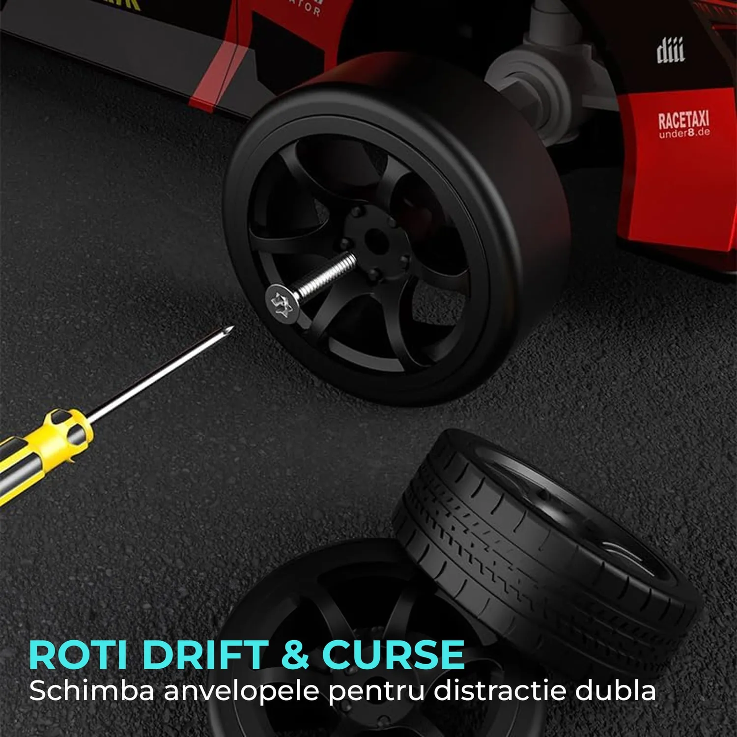 Timebox Drift Car 1:20 masina RC verde lime