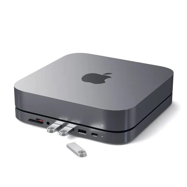 Satechi Type-C Stand Hub Mac Mini hub USB-C Space Gray