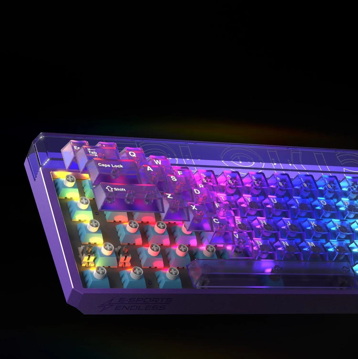 Dareu Thunder 68 tastatura gaming mov magnetica