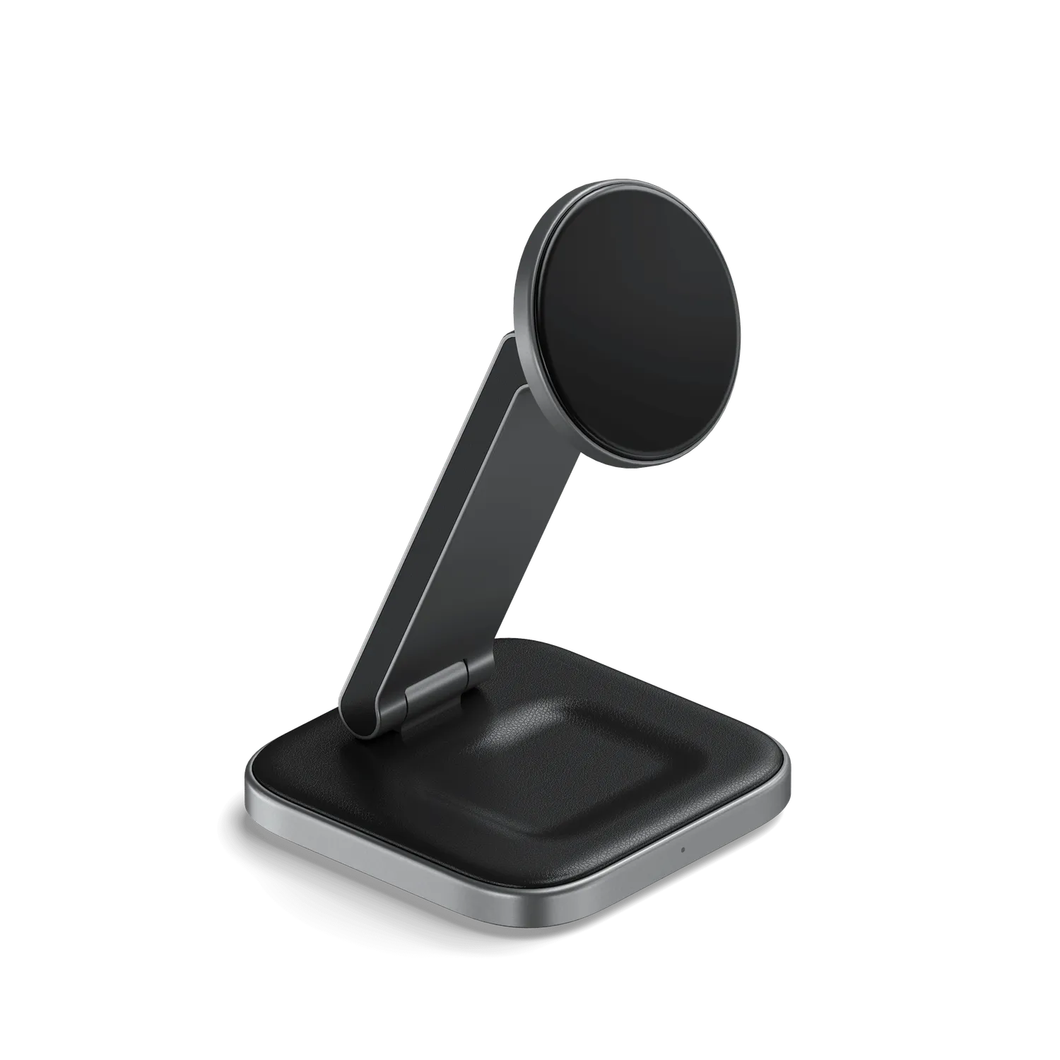 Satechi 2-in-1 Foldable Qi2 stand incarcare wireless 15W