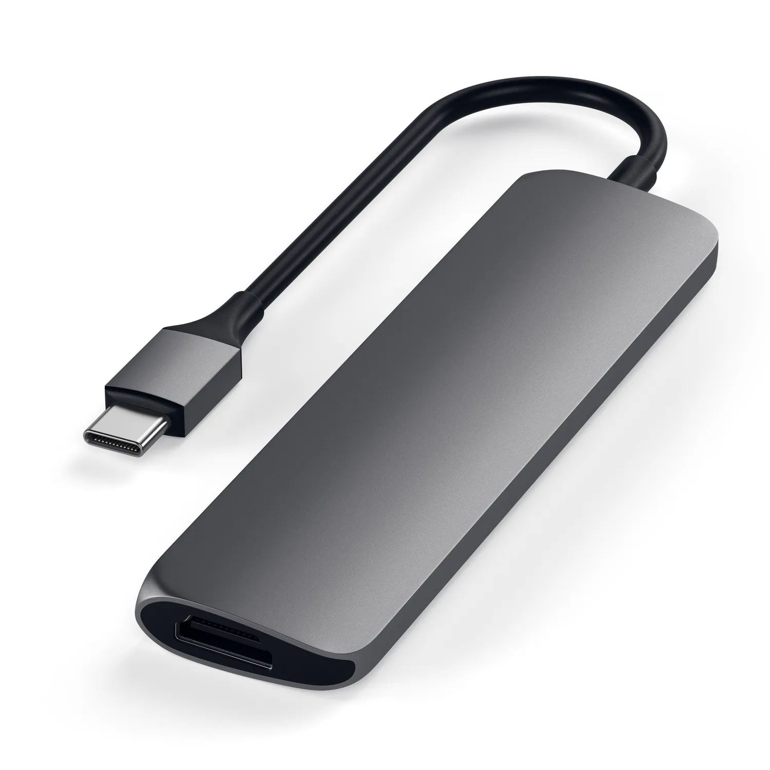 Satechi Type-C Slim Multi-Port Adapter 4K adaptor USB-C auriu HDMI