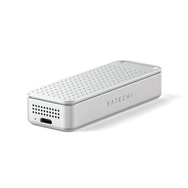 DotDisk 80Gbps carcasa SSD Silver aluminiu