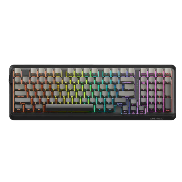 Dareu A98 tastatura gaming gri side-print 4000mAh