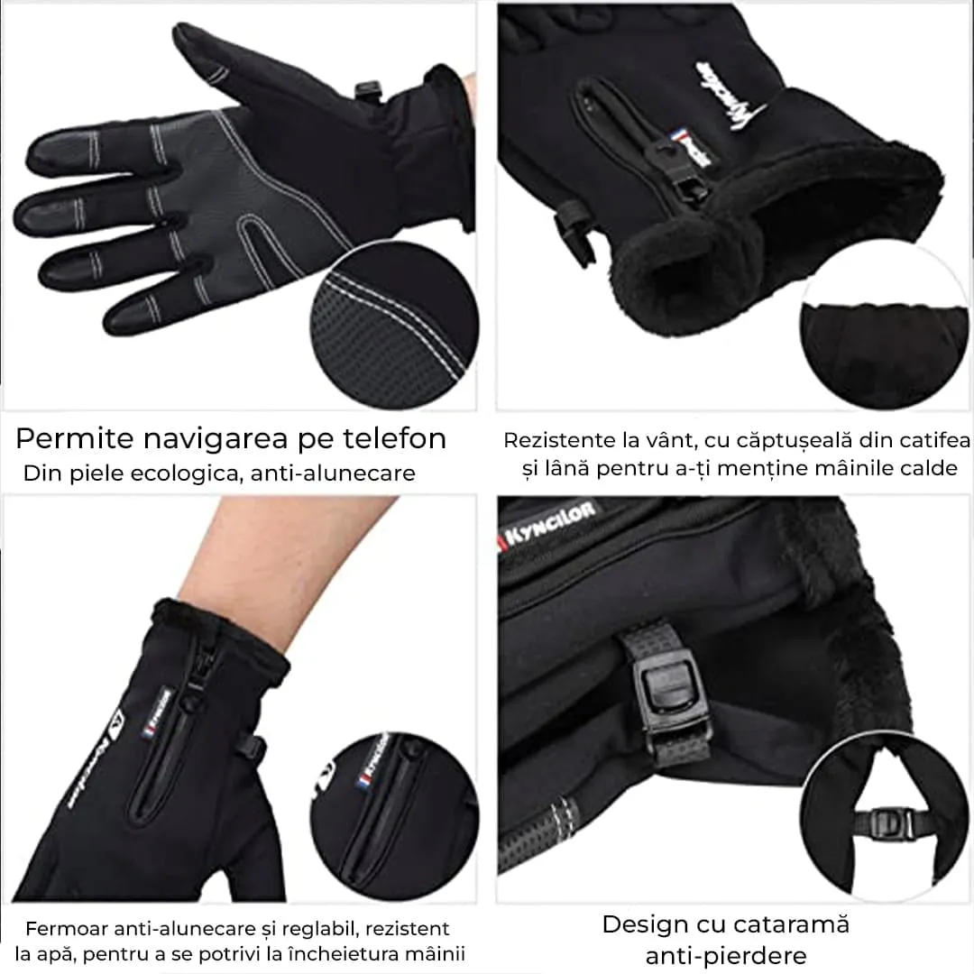Timebox manusi sport touchscreen roz M rezistente vant