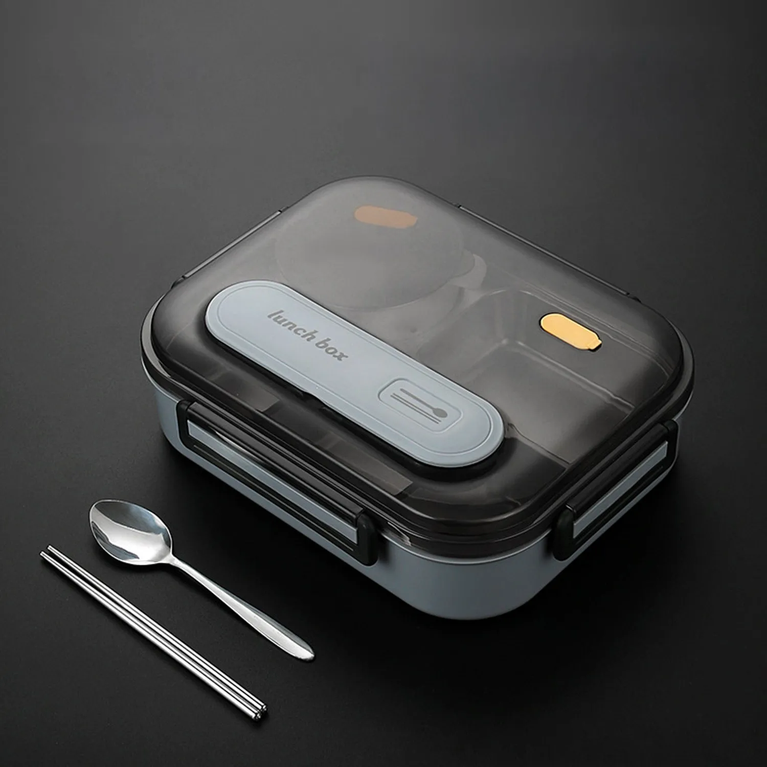 Timebox 316 Inox caserola pranz albastra 2.1L etansa