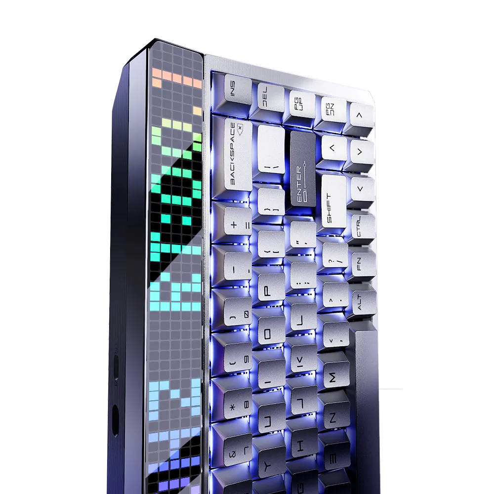 Dareu Ultra 68 tastatura gaming argintie magnetica