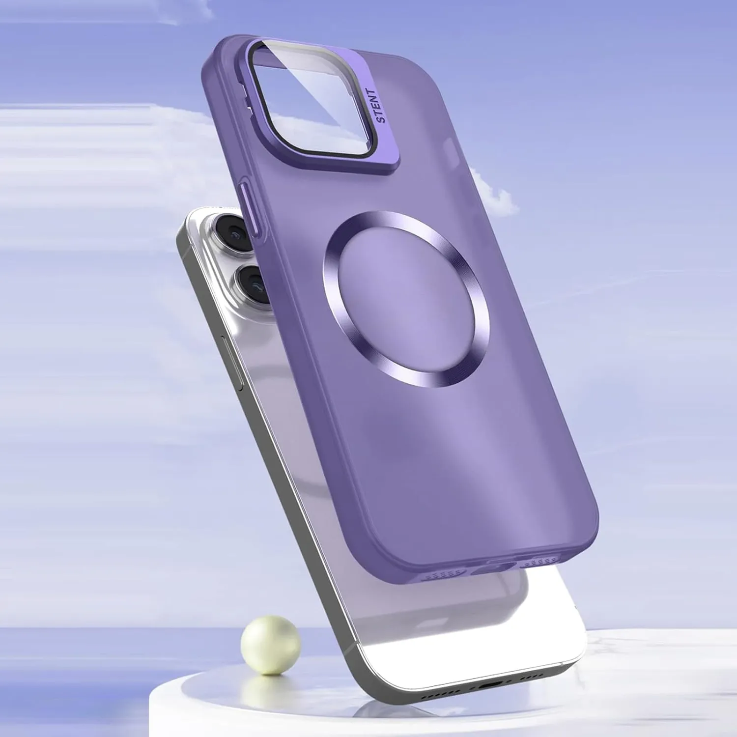 Timebox Husa iPhone 15 Pro Max Magsafe Mov Stand