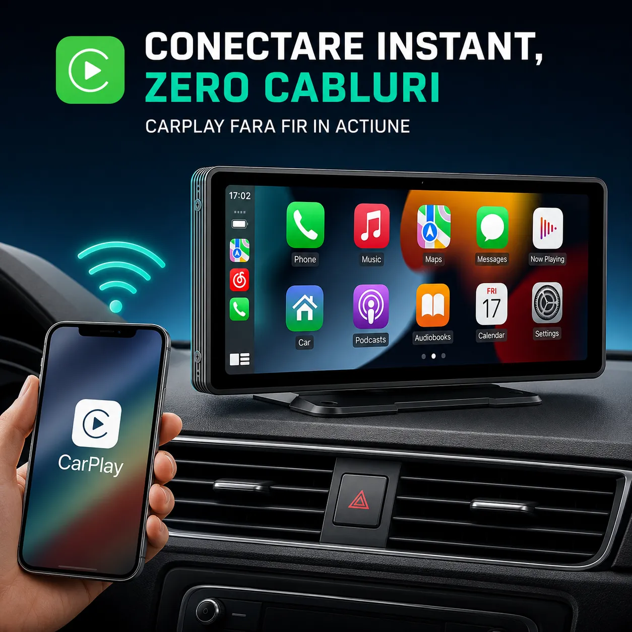 Navigatie Timebox auto 10.26" CarPlay Android Auto