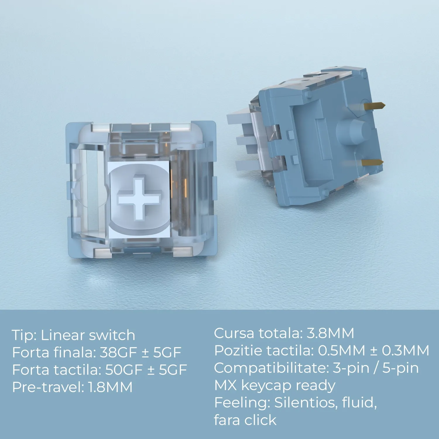 Switch-uri Timebox mecanice lineare 3-Pin 110buc