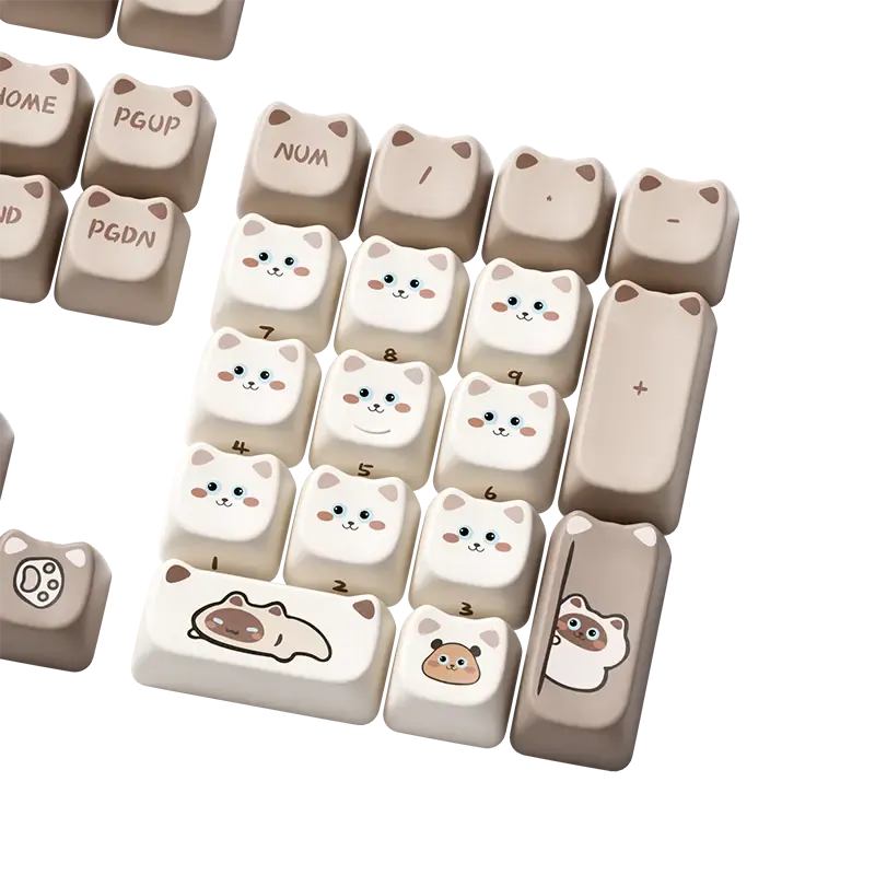 MonsGeek Siamese Cat set taste 142 buc siameze